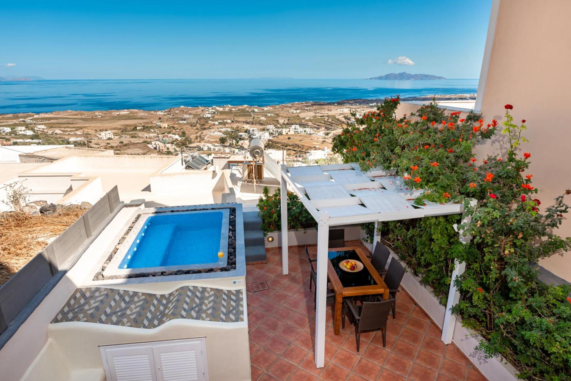 Villa By Hotel Thira Тира Экстерьер фото